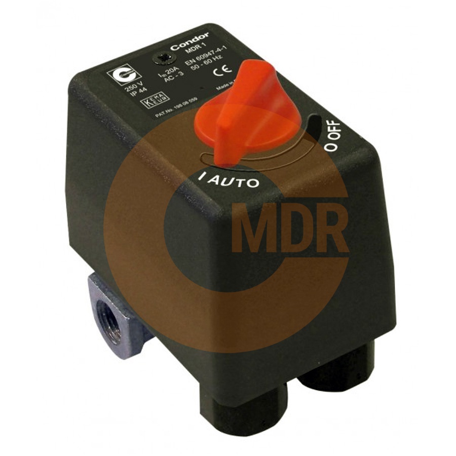﻿Condor MDR 1/11 250V реле давления для компрессора (прессостат, пневмореле)