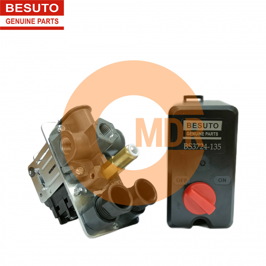 Реле давления для компрессора BESUTO BS3724-135 220В 7,5-10,5 bar (аналог CONDOR MDR 2/11 GEA 1/4") (фото 3)