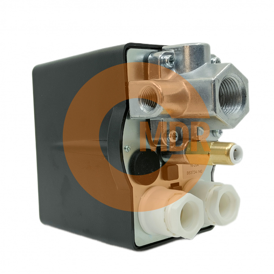 Реле давления для компрессора BESUTO BS3724-140 380В 13-16 bar 20A (аналог CONDOR MDR 3/16 F4 G1/2" SK R3/20.0A) (фото 2)