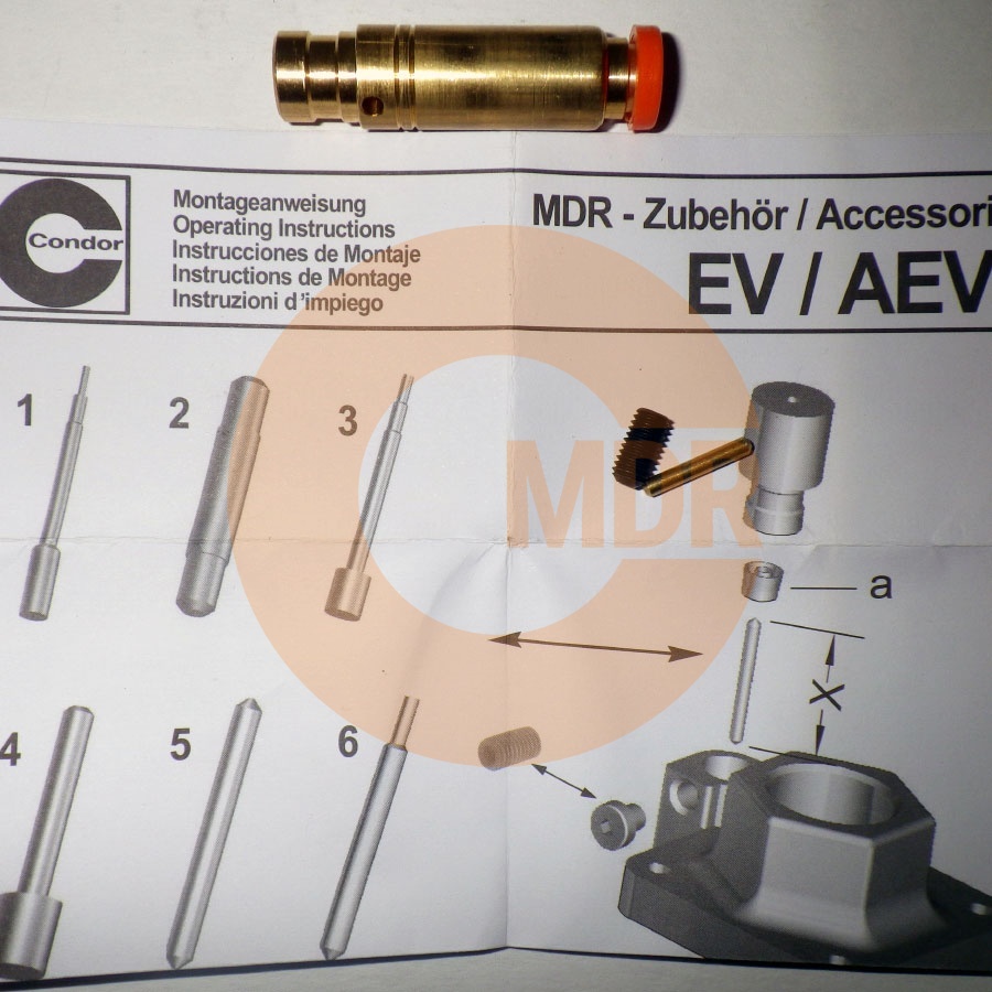 Разгрузочный клапан AEV S (для MDR 2 , MDR 3) (фото 2)